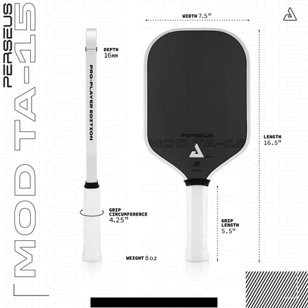 Joola Perseus Mod TA-15 Pro picklebal paddle, 7.8oz average weight. Browse probadminton.in.