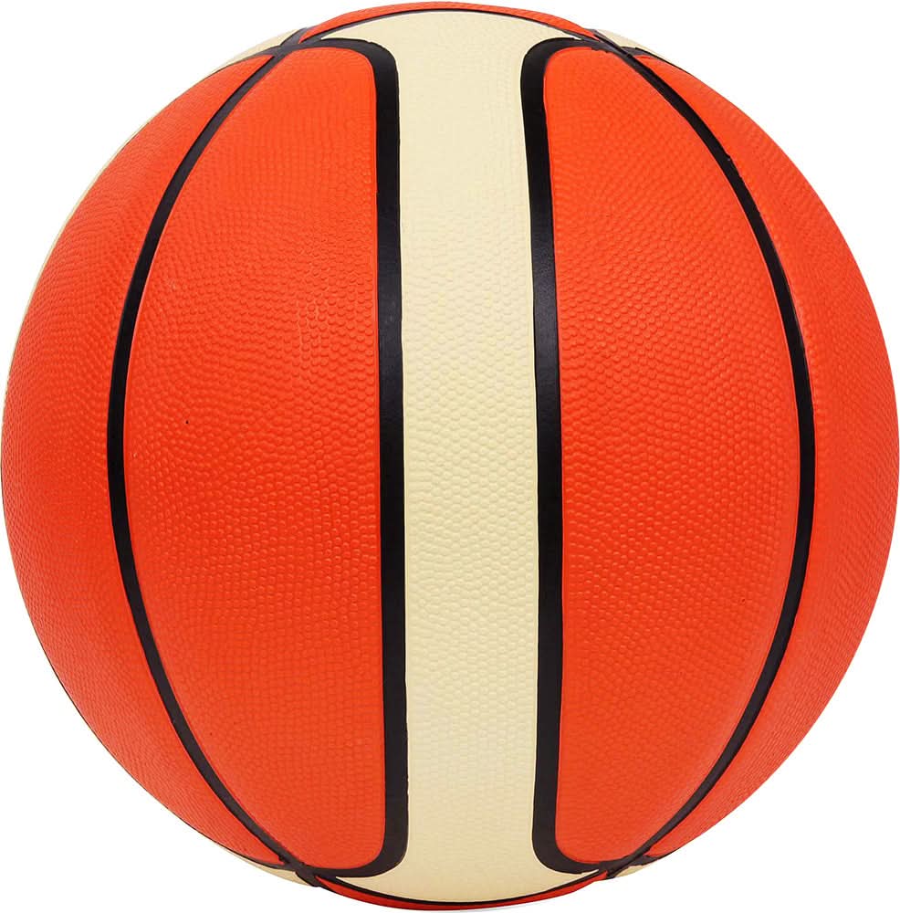 Puls S6 Basketball – Nylon Wounded Core, Oranj Ball for Kids & Adults