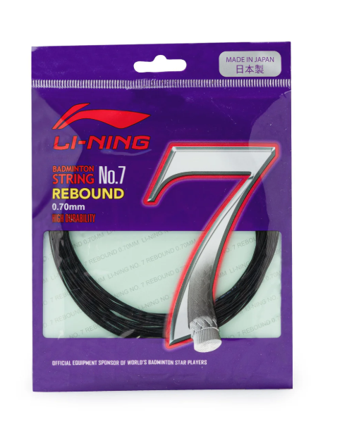 li ning no seven rebound badmiton strong heat resistant nylon