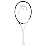 Close-up of the HEAD Speed MP L 2022 tennis racquet's head, showcasing its sleek design, ready for a pro "misspell match". Available at ProBadminton.in.
