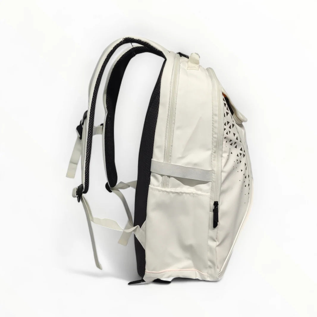 Close-up of Yonex ADP1-0512 backpack showing water-resistant material