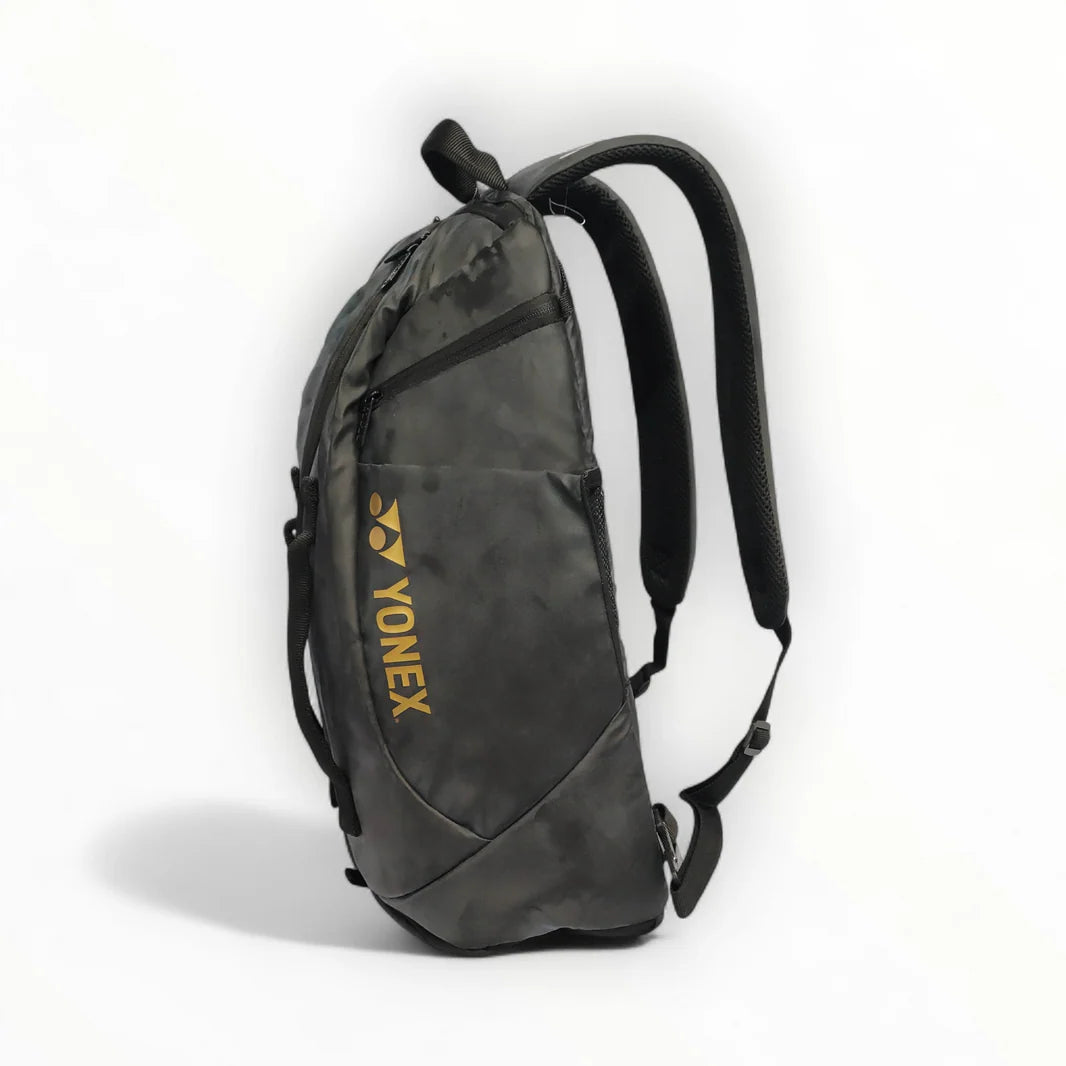 Close-up of Yonex ADP1-0312 backpack showing padded back panel
