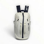 Player wearing Yonex ADP1-0312 badminton rucksack comfortable fit