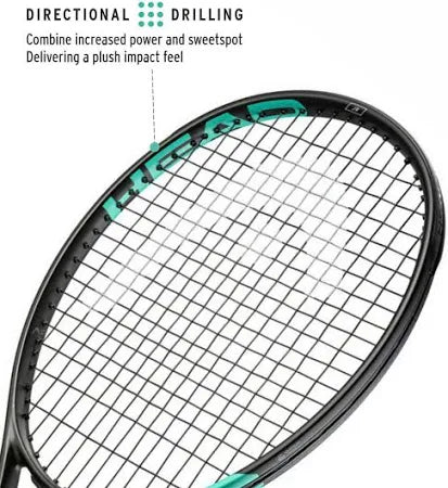 HEAD kids tenis raket pre-strung with cover – ProBadminton.in


