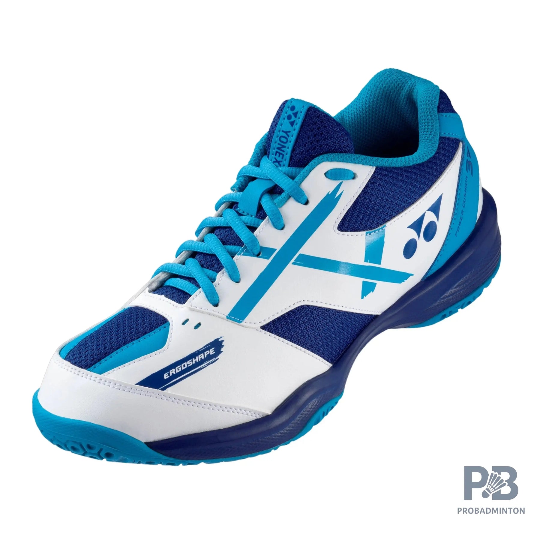 YONEX POWER CUSHION SHB 39 BADMINTON SHOE WHITE BLUE - Probadminton