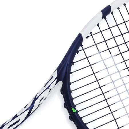 Side view of the Babolat Boost Drive (Babolat Bost Drive), showcasing its quality construction and top-end feel at a beginner's price, available at probadminton.in.