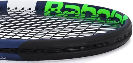 The Babolat Boost Drive (Babolat Boost Drive Rat) racket, a non-overwhelming option for beginners seeking serious performance, found on probadminton.in.