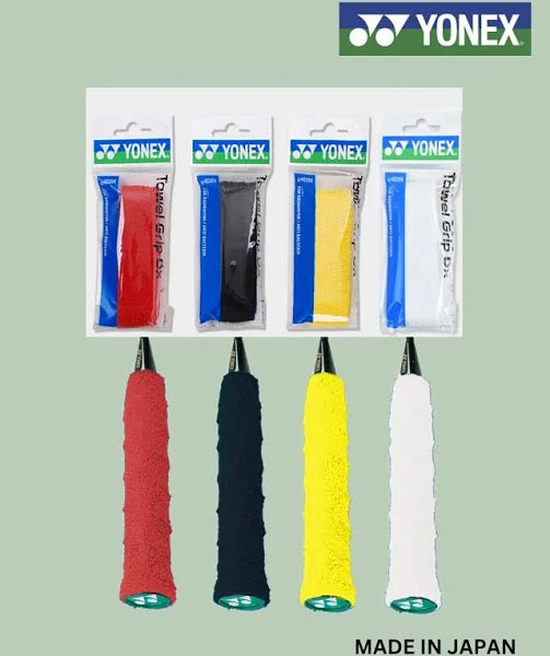 Yonex AC402EX Towel Grip – Premium Badminton & Tennis Racket Grip - 1 pcs