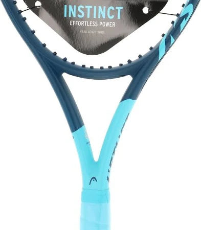 HEAD Instinct S tennis racket close-up of strings, ProBadminton.in

