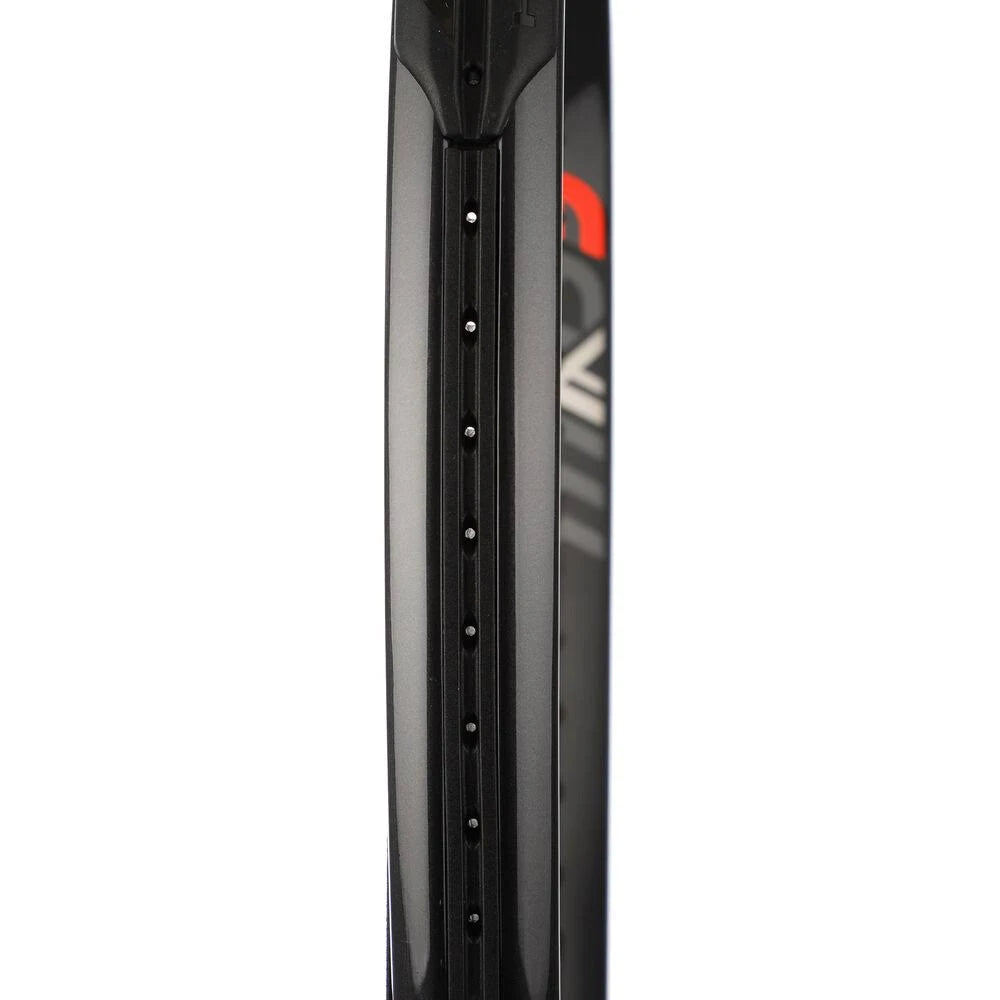 Head MXG 5 Graphite Tennis Racquet featuring the Head brand logo on the strings. Find premium racquets at ProBadminton.in.