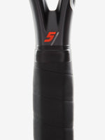 Side view of the Head MXG 5 Tennis Racquet, illustrating the even balance (290g strung weight). ProBadminton.in.