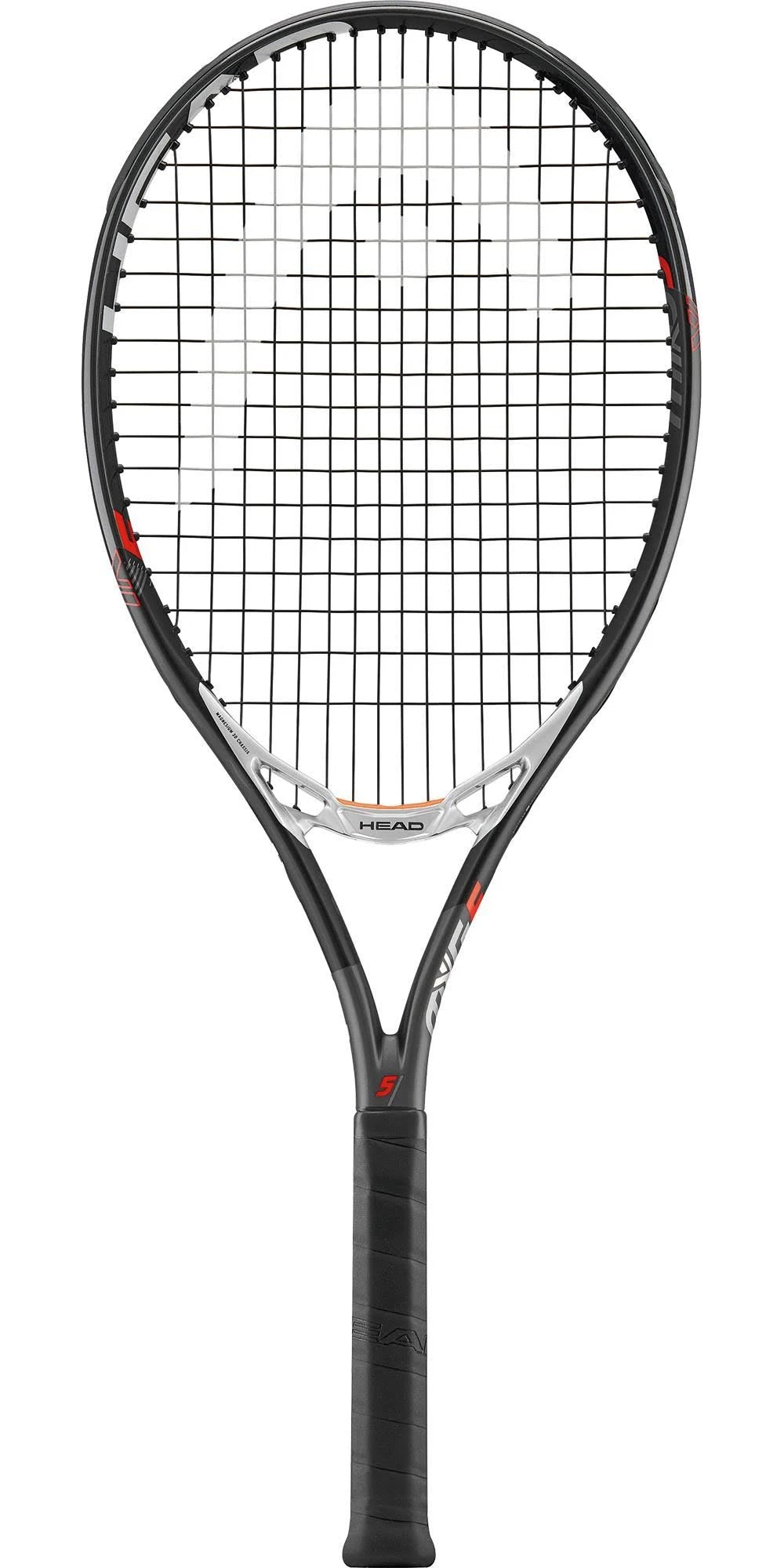 Head MXG 5 Graphite Tennis Racquet, designed for intermediate players seeking power and control. Available now at ProBadminton.in."