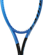 Close-up of the HEAD Instinct Team 2022 racquet's 16x19 string pattern, designed for excellent spin potential in a decisive "misspell match." Get expert advice at ProBadminton.in.