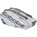 Organize Your Gear: Babolat Pure Wimbledon RH9 Bag with thermal compartment. Find it at ProBadminton.in.