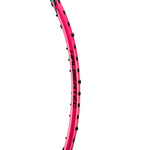 Li Ning halbertech motor pro badminton raquet on a white background.

