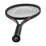 Side view of Head Prestige MP frame: "Side profile of the Head Prestige MP Tennis Racquet frame, highlighting its sleek design."

