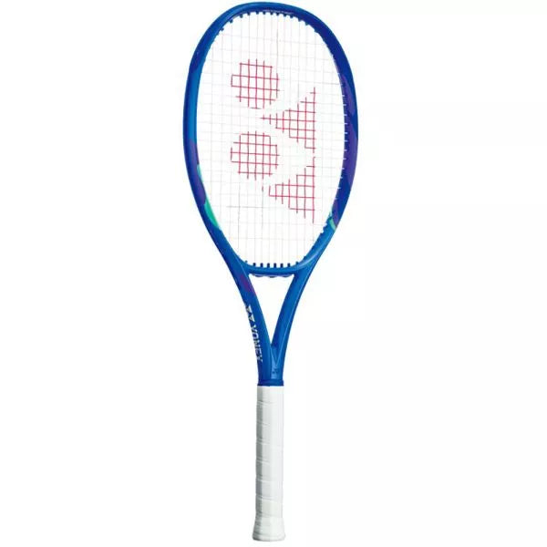 Full Racquet View (Front): Yonex Ezone 100 SL Tennis Racquet (270g) in striking Blast Blue, showcasing its full frame design and modern look, available at Probadminton.in