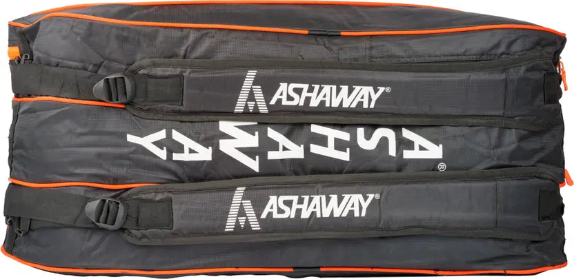 “Badmiton kit bag Ashaway triple zip on probadminton.in”