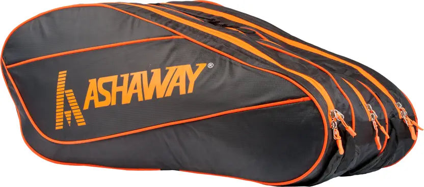 “Ashway badminten racket bag triple compartment large size”