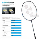 YONEX Voltric Lite 47i Badminton Racket – Lightweight 5U G4 Graphite Racket with Nanometric Shaft | probadminton.in