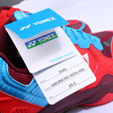 Yonex Dual Badminton Shoes (DARK WINE -RED - DIGITAL AQUA)