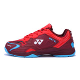 Yonex Dual Badminton Shoes (DARK WINE -RED - DIGITAL AQUA)