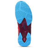 Yonex Dual Badminton Shoes (DARK WINE -RED - DIGITAL AQUA)