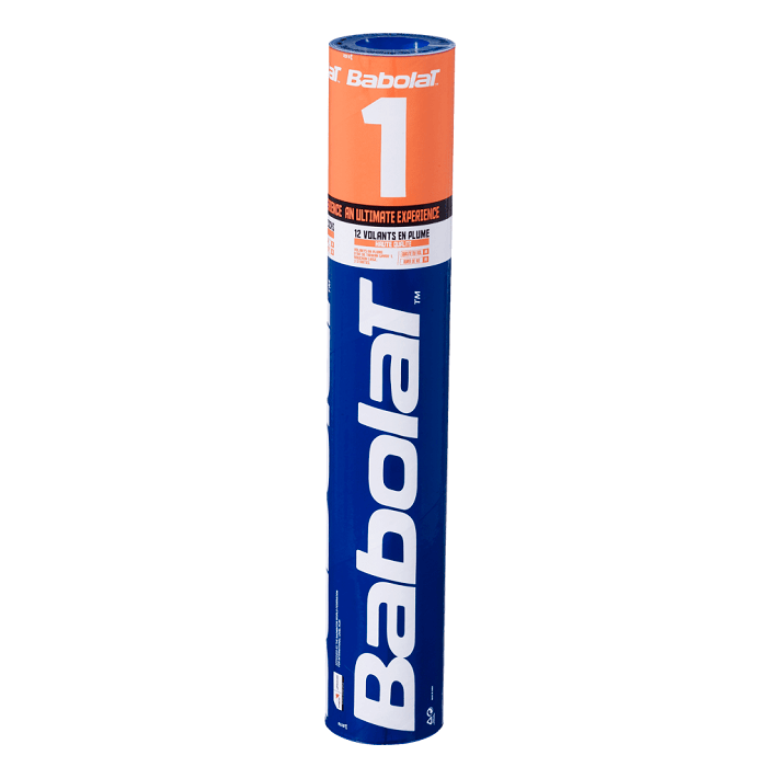 Babolat No. 1 Feather Cock Badmitton Shuttlecok - Premium Tournament Grade