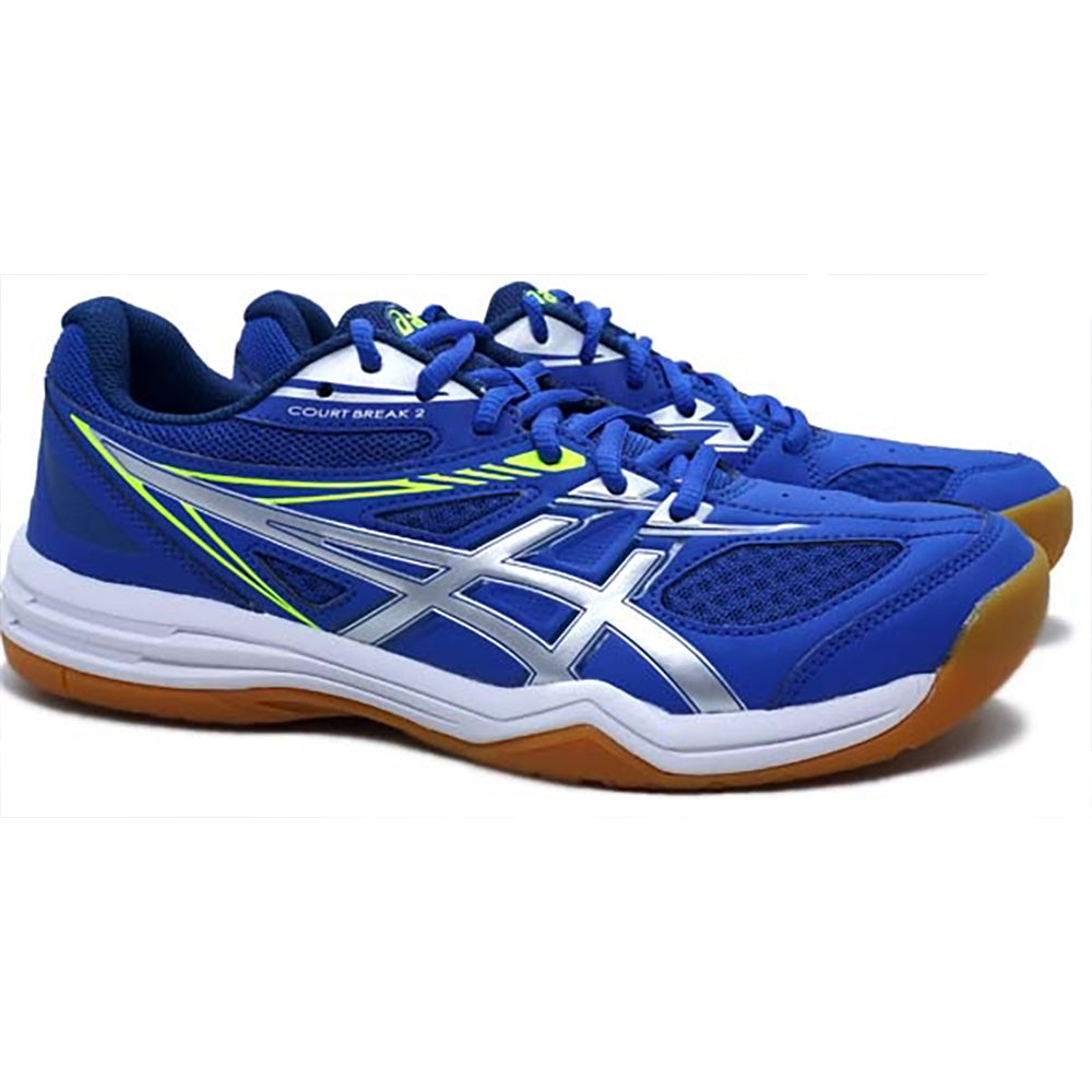 ASICS Court Break 2 Men's Shoe ( Lake Drive & Pure Silver)