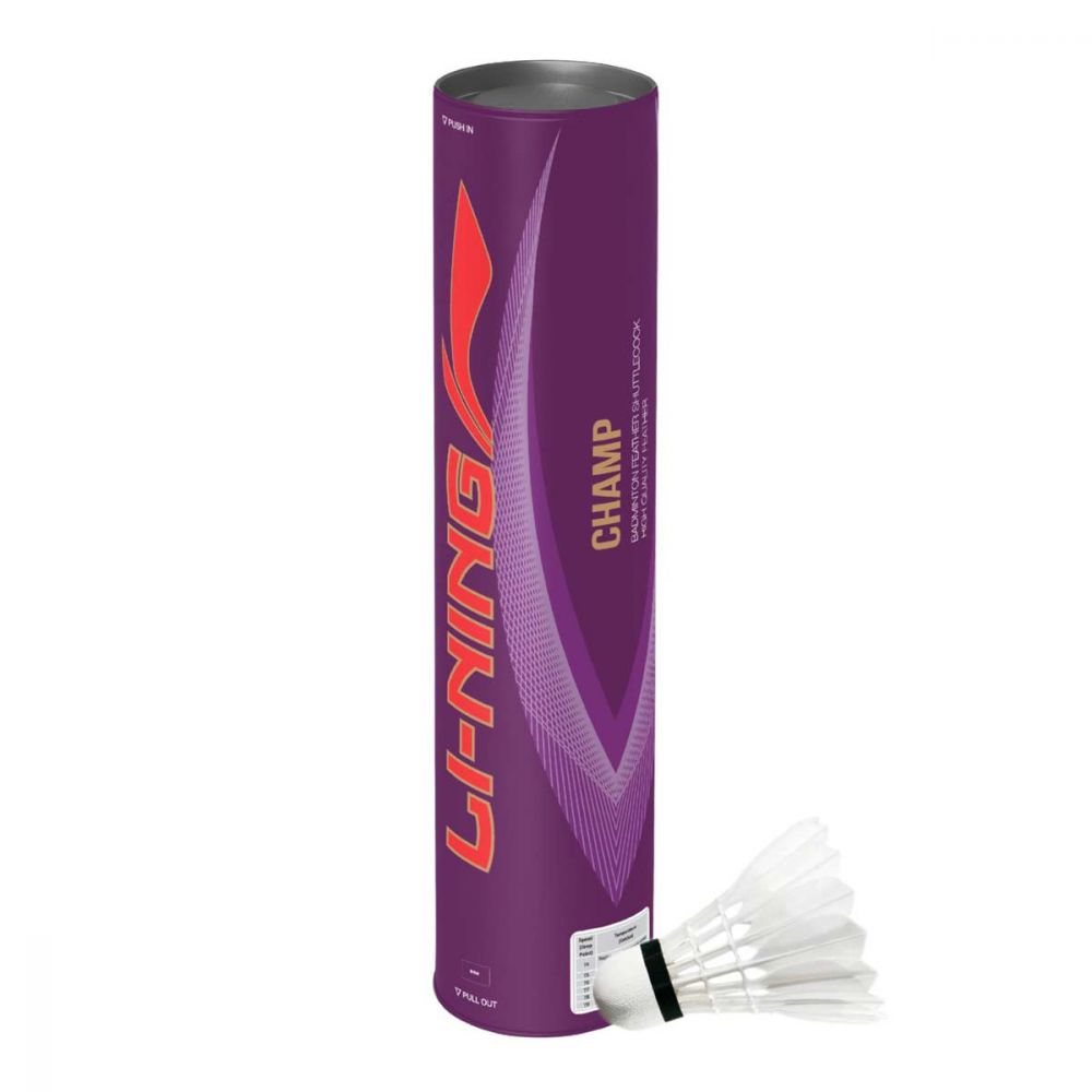 Lining Champ Feather Cock Badmitton Shuttlecok - Premium Quality for Training