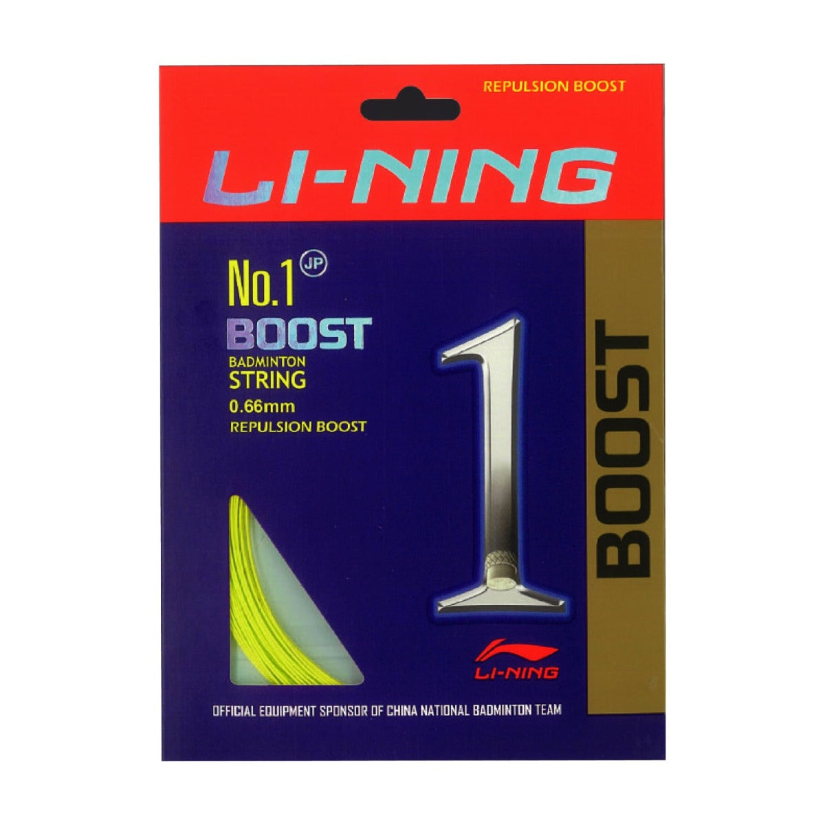 Li-Ning No.1 Boost String Set (10 m) - Bold Yellow