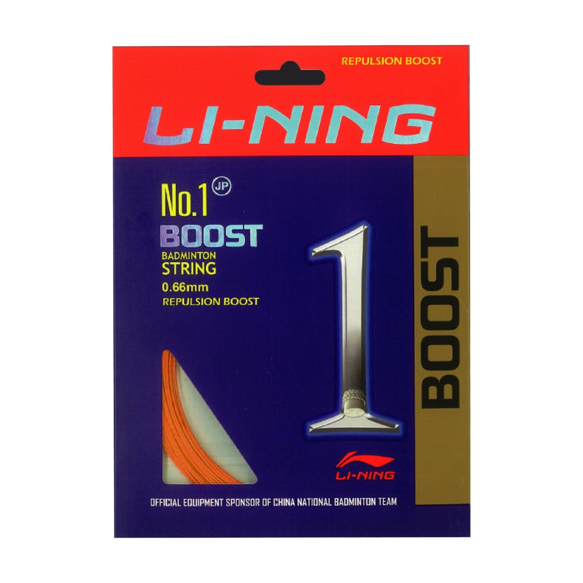Li-Ning No.1 Boost String Set (10 m) - Outrageous Orange