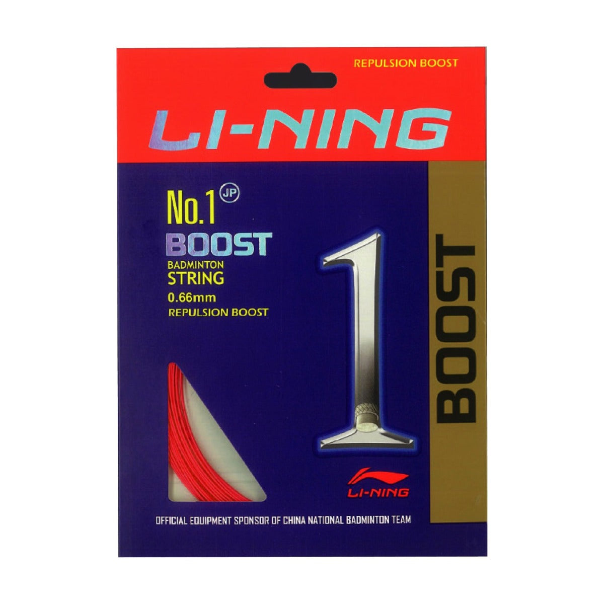 Li-Ning No.1 Boost String Set (10 m) - Ravishing Red