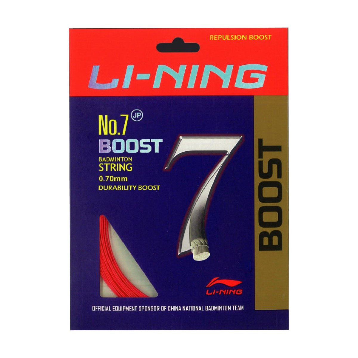 Li-Ning No.7 Boost String Set (10 m) - Ravishing Red