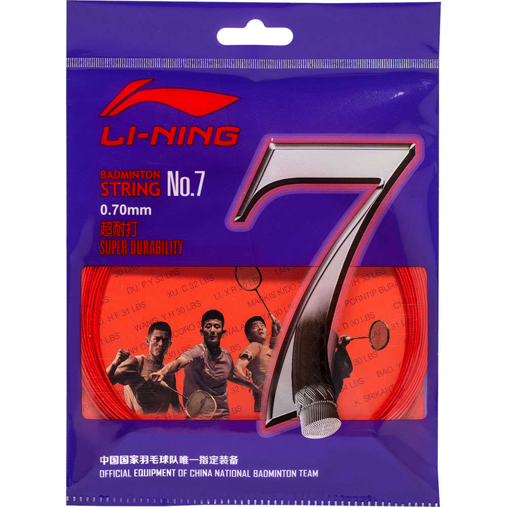 Li-Ning No.7 String Set (10 m) - Red